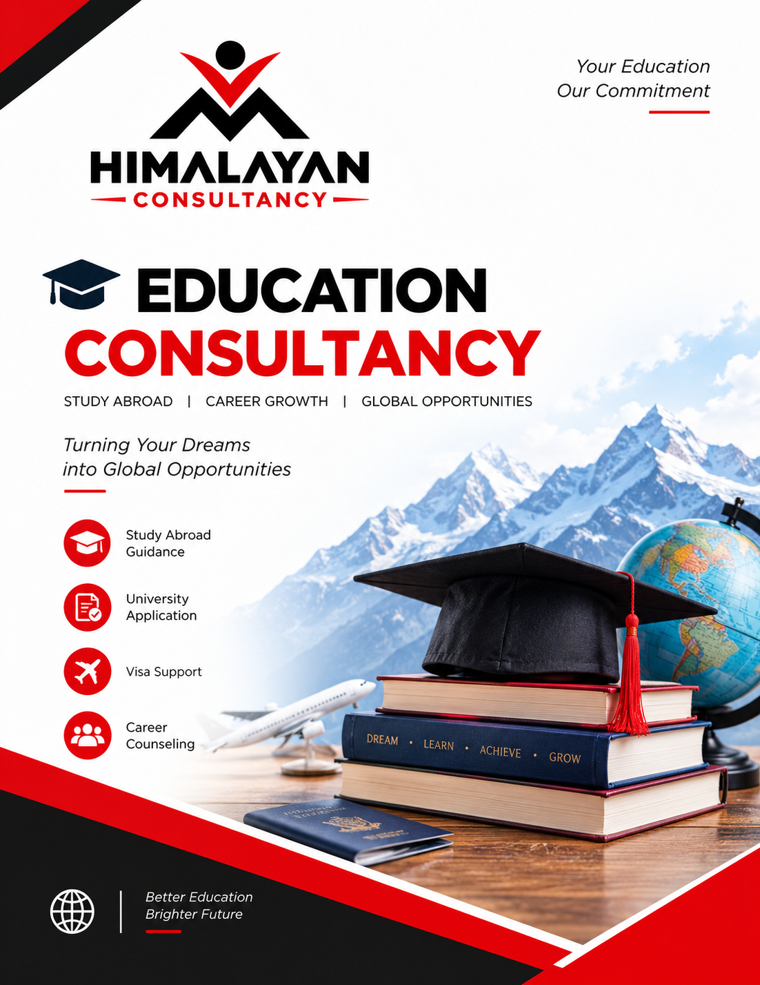 Himalayan Consultancy counsellor guiding a student in Kathmandu